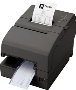 L’imprimante ticket-chèque