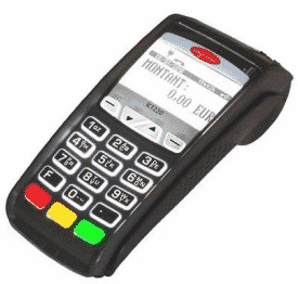 La machine TPE ou machine à carte bancaire