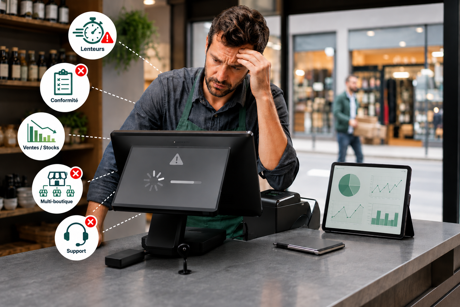 5 signes qu'il est temps de changer de logiciel de caisse